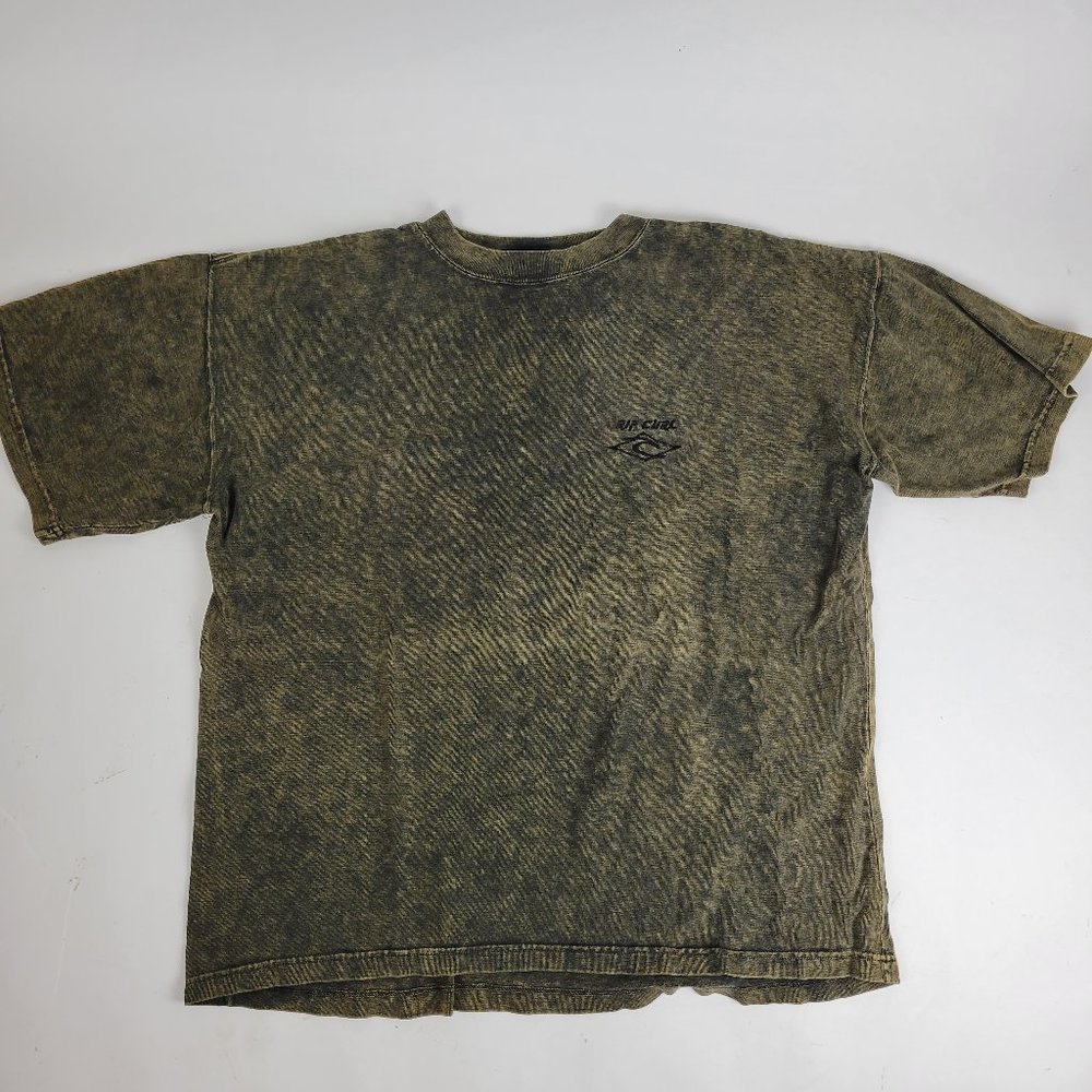 Vintage Rip Curl Acid Wash Surf T-Shirt size XL Classic Logo 90s Y2K